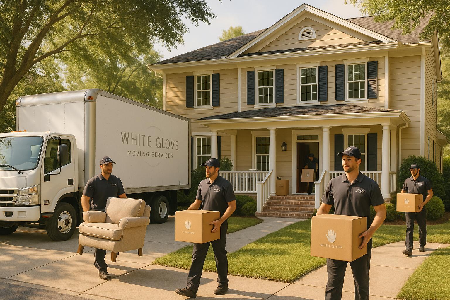 Why Charleston Homeowners Trust White Glove Moving Services